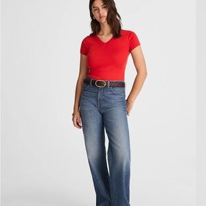 Madewell 90’s V Neck Baby Tee